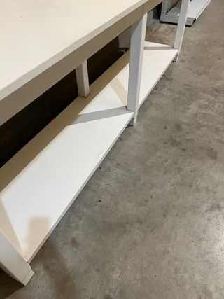 Mostrador/Banco Madera Blanco