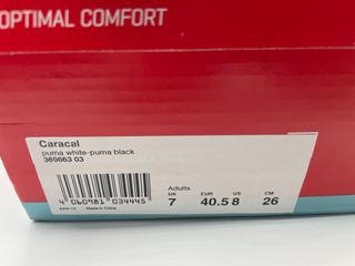 Zapatillas Puma Caracal Blancas