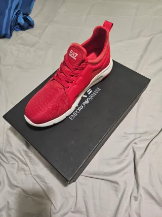Zapatillas Deportivas Emporio Armani Rojas