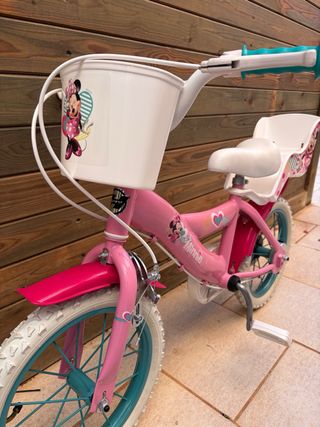 Bicicleta de 14” Minnie Mouse