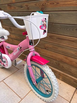 Bicicleta de 14” Minnie Mouse