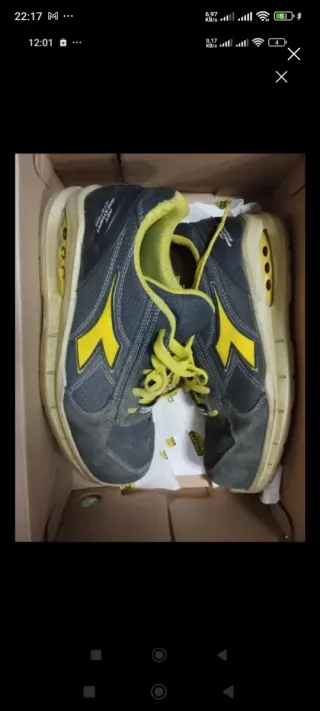 Zapatillas seguridad Diadora Talla 40, 42, 45