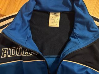 Chaqueta Adidas Azul y Negra