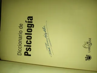 Diccionario de Psicología