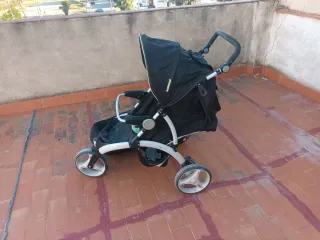 Carrito de bebé Bambisol negro