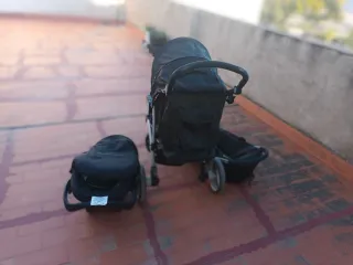 Carrito de bebé Bambisol negro