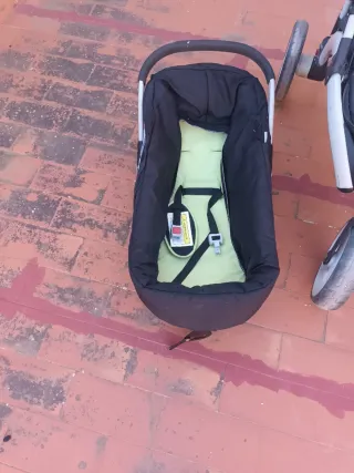 Carrito de bebé Bambisol negro