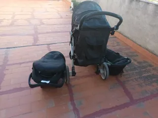 Carrito de bebé Bambisol negro