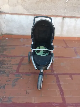 Carrito de bebé Bambisol negro