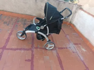 Carrito de bebé Bambisol negro