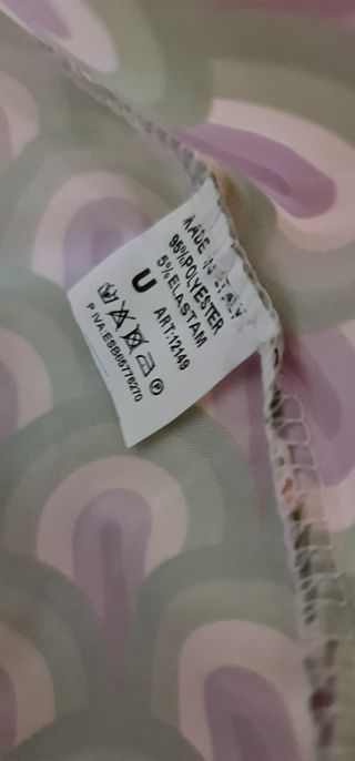 Camisa estilo Retro, punto de Seda.Nueva