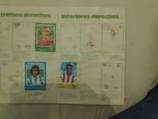 Álbum Cruyff CROPAN con 18 cromos