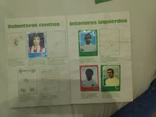 Álbum Cruyff CROPAN con 18 cromos