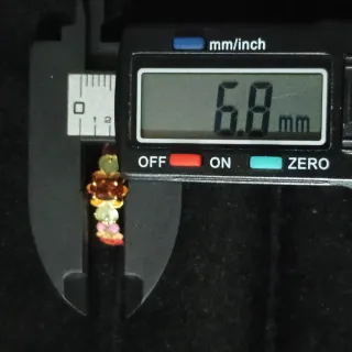 Anillo de citrino Plata chapada en oro 18k