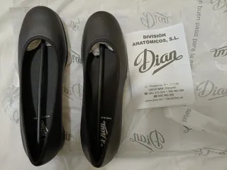 Zapatos bailarina Dian negros mujer