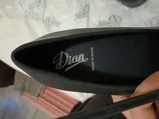 Zapatos bailarina Dian negros mujer