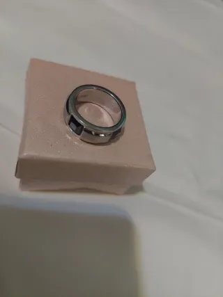 Anello Swarovski Argento e Nero