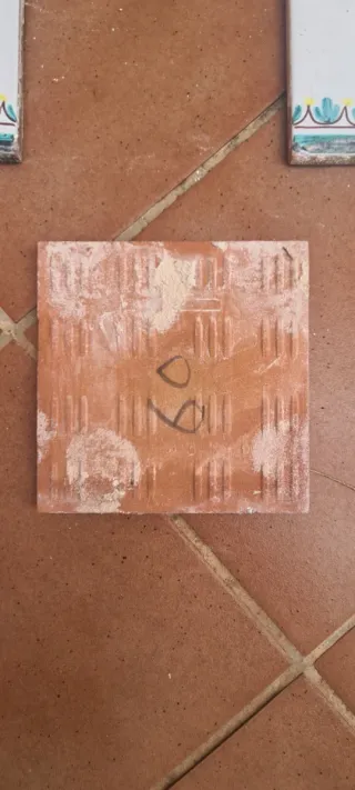 Rótulo cerámico Zapatería