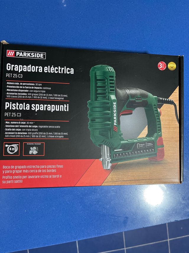 Grapadora eléctrica Parkside PET 25 C3