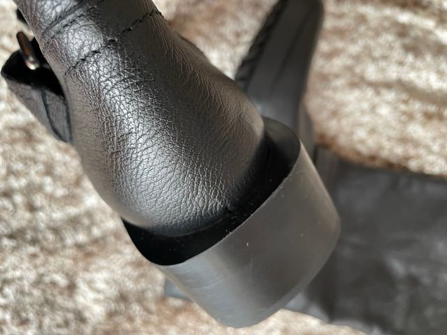 Botas de piel Zara Talla 38 nuevas