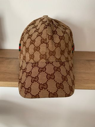 Gorra Gucci GG Canvas Tribanda Web