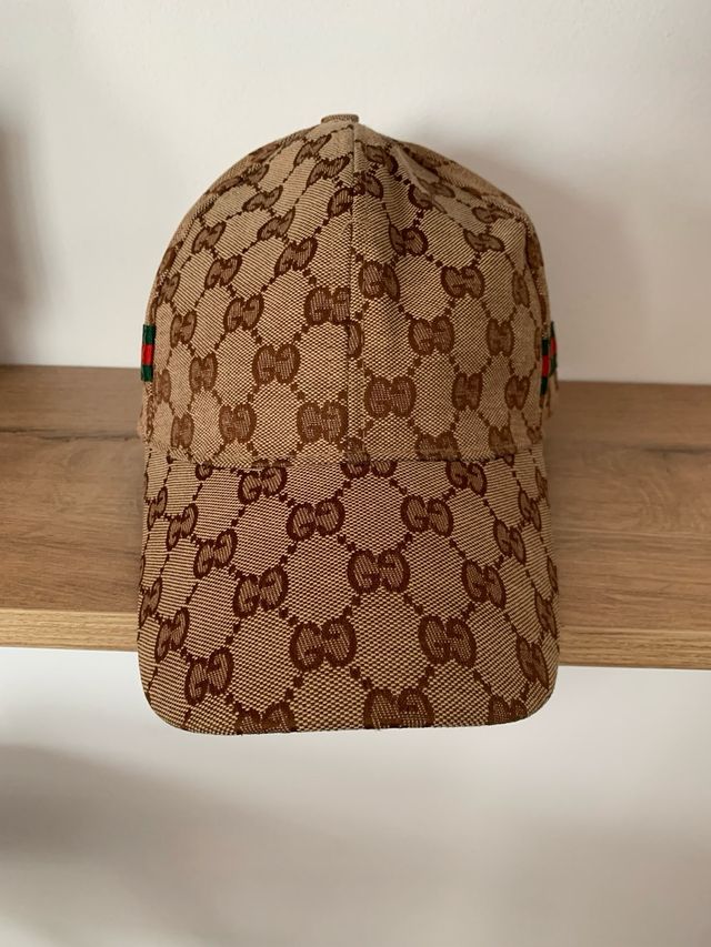 Gorra Gucci GG Canvas Tribanda Web