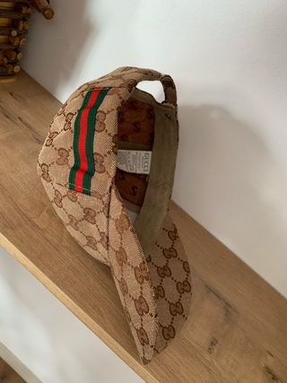 Gorra Gucci GG Canvas Tribanda Web