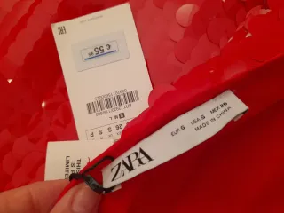 Falda Lentejuelas Roja