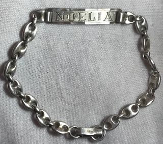 Pulsera Plata Ley Esclava Noelia + Regalo