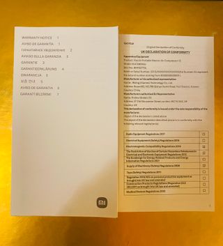 Xiaomi Bomba de Aire Portátil Eléctrica 1S