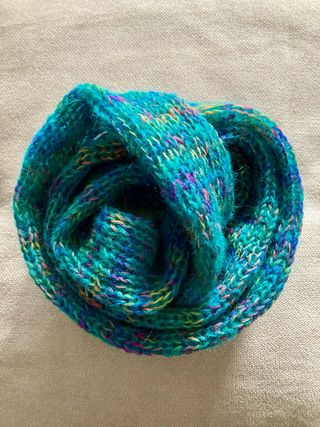 Sciarpa sottile in superkid mohair, seta, mohair e