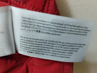 Chaleco acolchado rojo para niña – Mayoral 110 cm