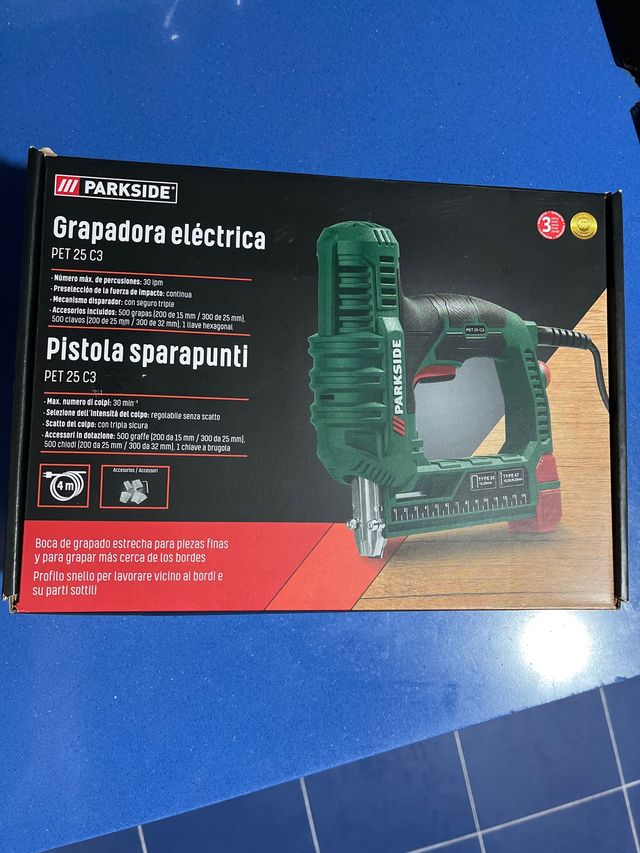 Grapadora Eléctrica Parkside PET 25 C3