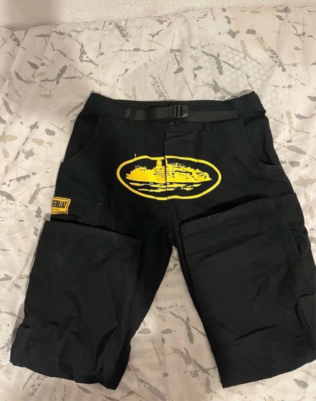 Pantalón Cargo Corteiz Negro