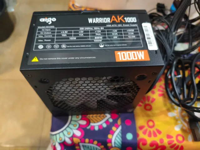 Fuente Alimentación Aigo Warrior AK1000W