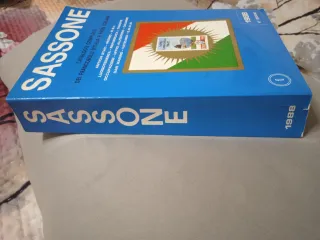 Catalogo francobolli Sassone 1988
