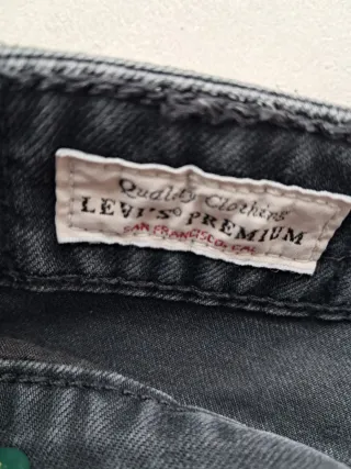 Levi's 721 High Rise Skinny Jeans Taglia 25 Grigio