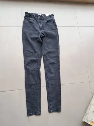 Levi's 721 High Rise Skinny Jeans Taglia 25 Grigio