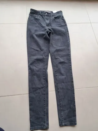 Levi's 721 High Rise Skinny Jeans Taglia 25 Grigio