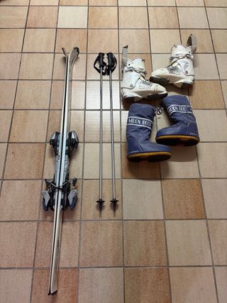 Set completo sci donna