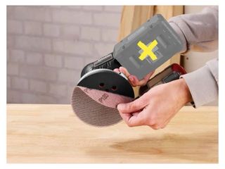 Lijadora excéntrica Parkside Performance 20V