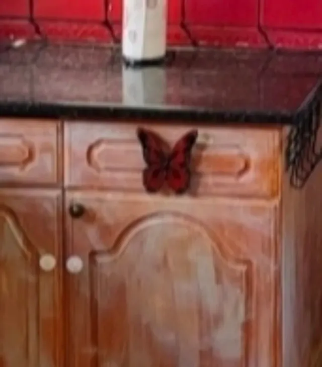 Tiradores de mariposas para muebles