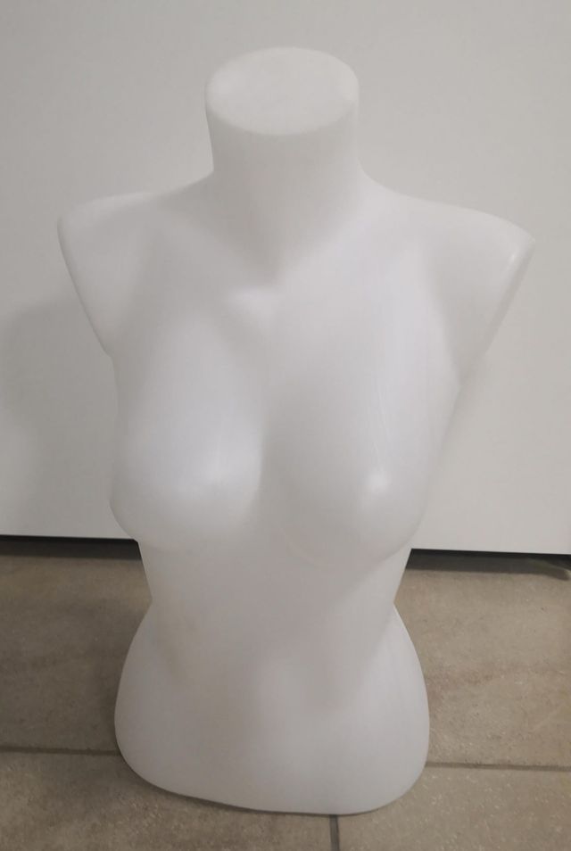Maniquí Femenino Plástico Blanco