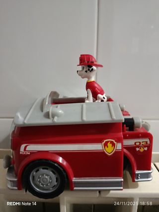 Coche Marshall Patrulla Canina