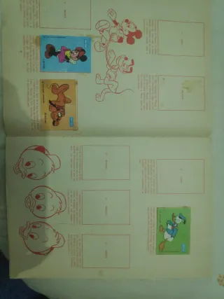 Álbum Cropan Peter Pan con 20 cromos