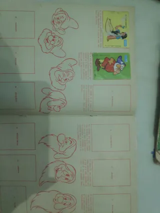 Álbum Cropan Peter Pan con 20 cromos