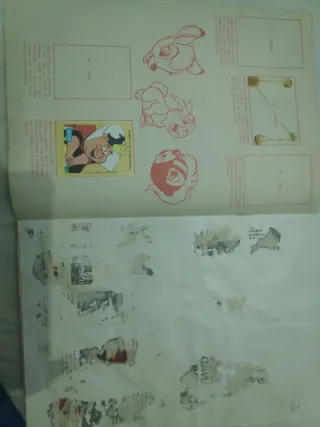 Álbum Cropan Peter Pan con 20 cromos