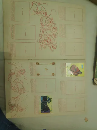 Álbum Cropan Peter Pan con 20 cromos