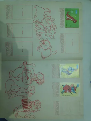 Álbum Cropan Peter Pan con 20 cromos