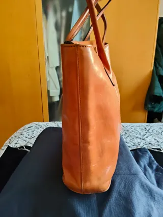 Bolso Tote Toni Mir Marrón Piel